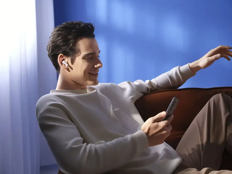 Бездротові навушники OPPO Enco Air4 Pro (Moonlight White) ETEA1 - фото - №5