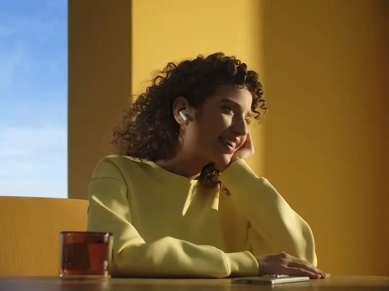 Бездротові навушники OPPO Enco Air4 Pro (Moonlight White) ETEA1 - фото - №7