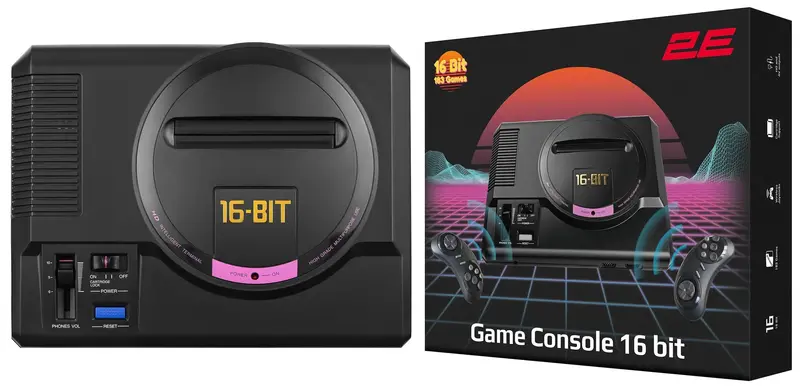 Игровая консоль 2Е 16bit HDMI (2 беспроводных геймпада, 188 игр) 2E16BHDWS188 фото