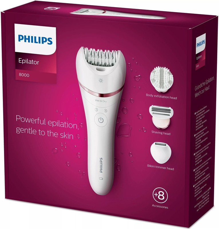 Эпилятор PHILIPS 8000 series BRE735/00 фото