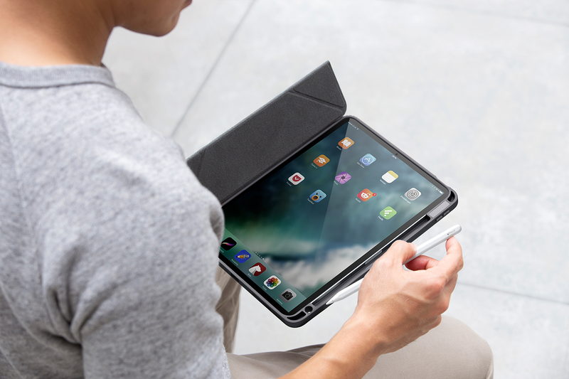 Чехол UNIQ MOVEN NEW IPAD AIR 13 (2024) - GREY - фото - №5