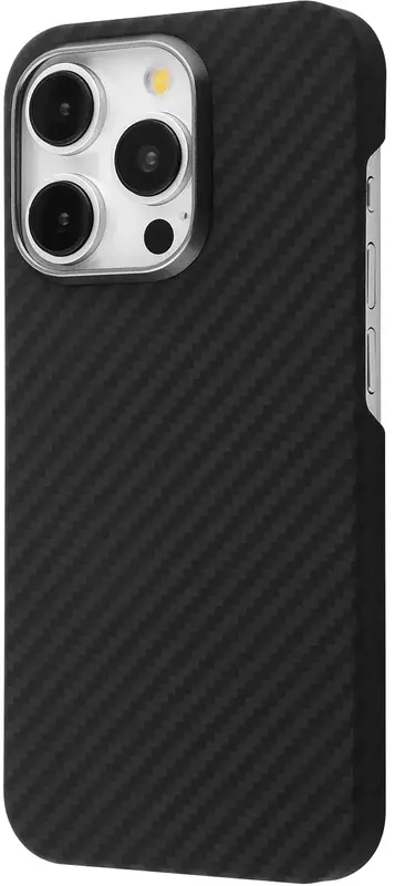 Чохол для iPhone 15 Pro Proove Carbon Slim with Magnetic Ring (Black) - фото - №0