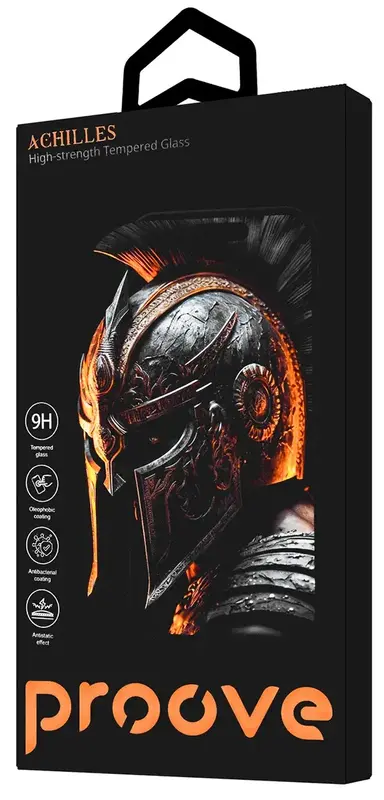 Захисне скло Proove Achilles для iPhone 15 Pro (black) - фото - №0