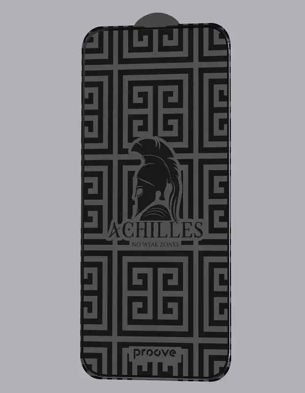 Захисне скло Proove Achilles для iPhone 15 Pro (black) - фото - №3