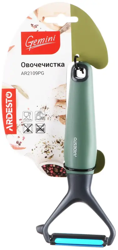Овочечистка Ardesto Gemini Gray/Green (AR2109PG) - фото - №1