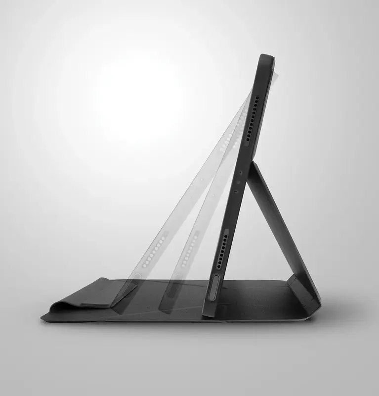 Чехол UNIQ RYZE 360 NEW IPAD PRO 11 (2024) - BLACK (UNIQ-PDP11(2024)-R360BLK) - фото - №5