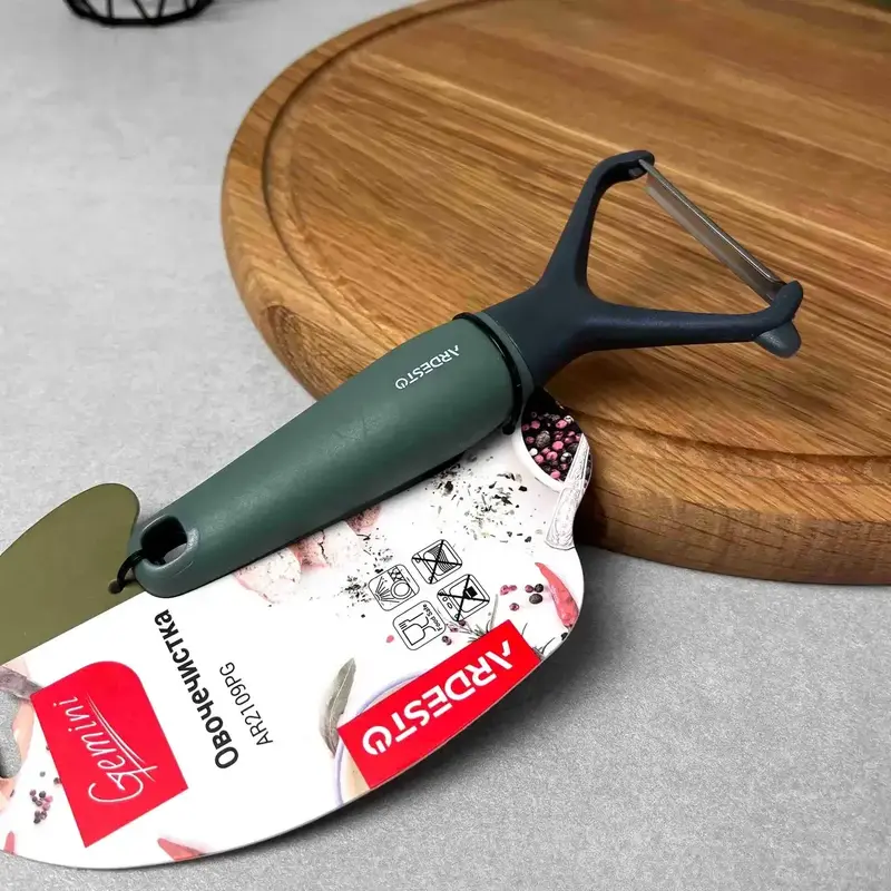 Овочечистка Ardesto Gemini Gray/Green (AR2109PG) - фото - №3