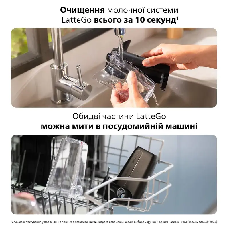 Кавомашина Philips 4300 Series LatteGo EP4346/71 - фото - №5