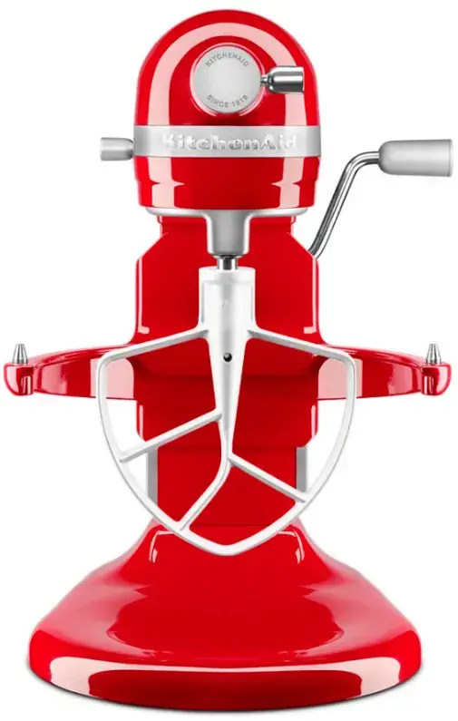 Насадка-лопатка KitchenAid 5KSMBLWF для міксера з підйомною чашею 5,6 л, 6,6 л, біла - фото - №1