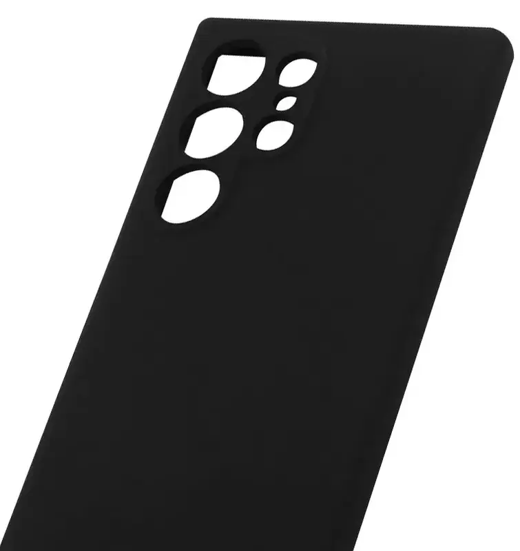 Чохол для Samsung Galaxy S24 Ultra WAVE Full Silicone Cover (black) - фото - №3