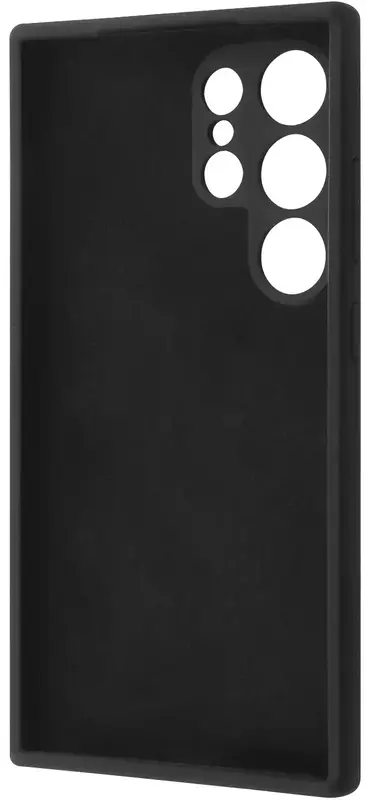 Чохол для Samsung Galaxy S24 Ultra WAVE Full Silicone Cover (black) - фото - №1