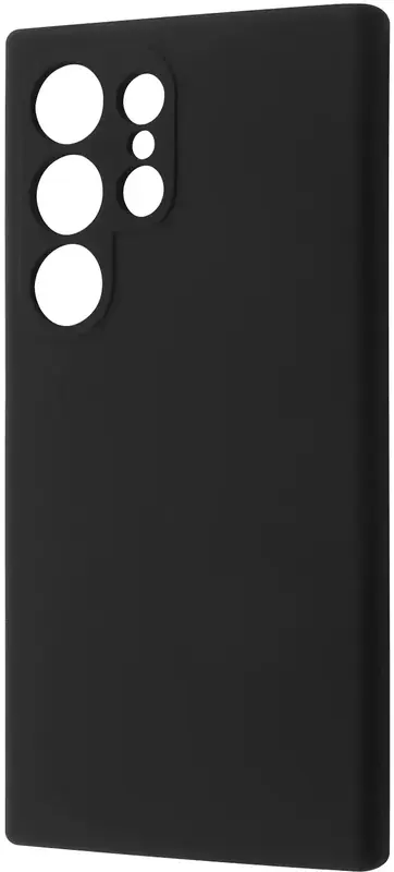 Чохол для Samsung Galaxy S24 Ultra WAVE Full Silicone Cover (black) - фото - №0