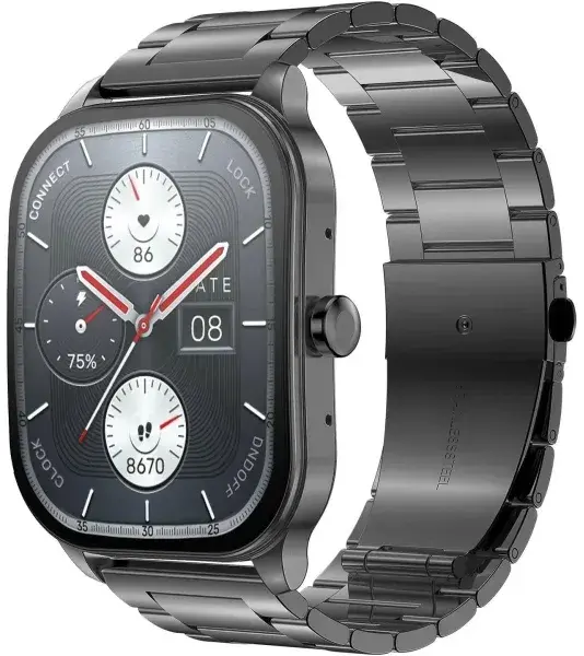 Смарт-годинник Amazfit Pop 3S MetalBlack фото