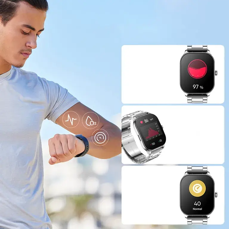 Смарт-годинник Amazfit Pop 3S MetalSilver - фото - №3