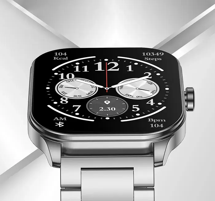 Смарт-годинник Amazfit Pop 3S MetalSilver - фото - №1