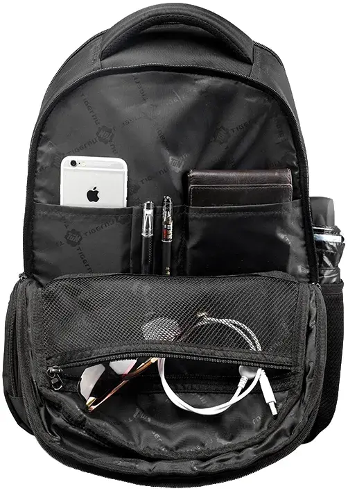 Рюкзак Tigernu T-B3105 Black/orange - фото - №3