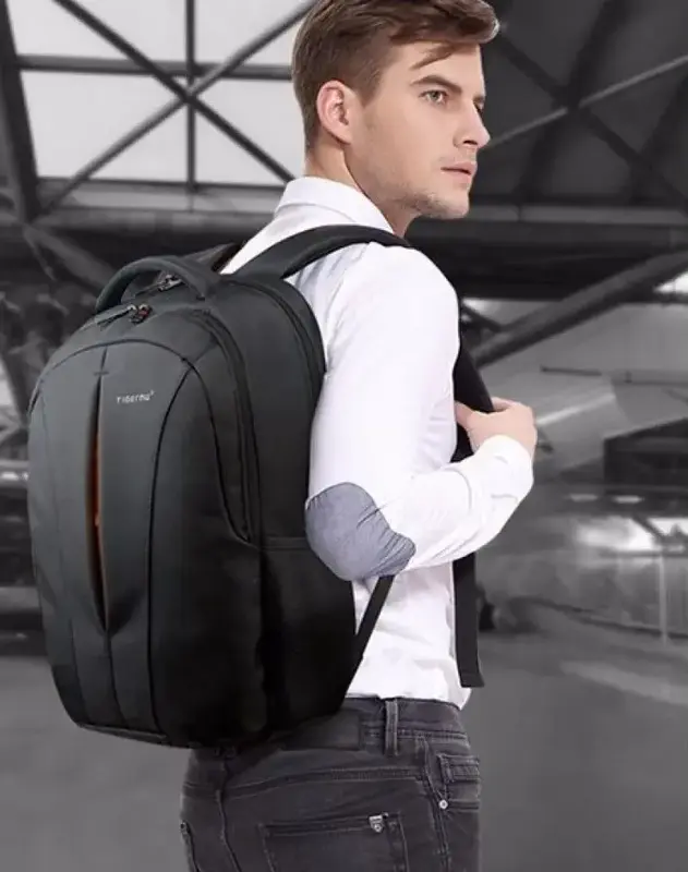 Рюкзак Tigernu T-B3105 Black/orange - фото - №7