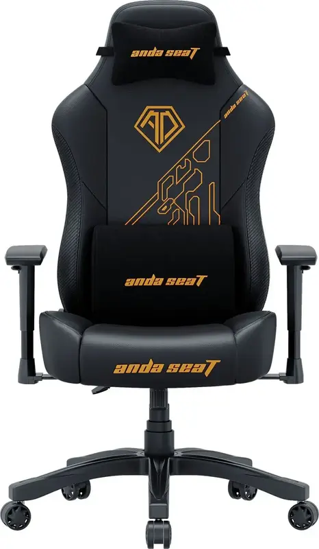 Игровое кресло Anda Seat Phantom 3 Size L Tiger edition (Black) AD18Y-14-B-PV/C фото