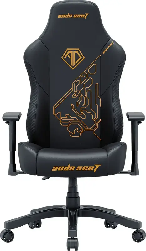 Игровое кресло Anda Seat Phantom 3 Size L Tiger edition (Black) AD18Y-14-B-PV/C фото