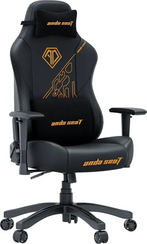 Игровое кресло Anda Seat Phantom 3 Size L Tiger edition (Black) AD18Y-14-B-PV/C фото