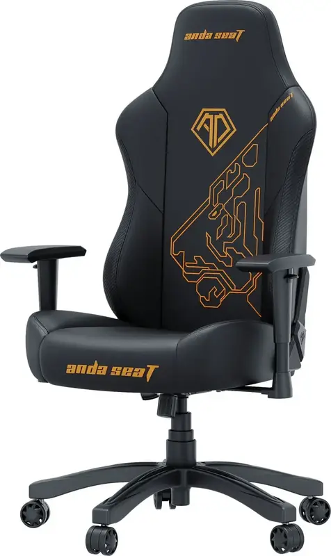 Игровое кресло Anda Seat Phantom 3 Size L Tiger edition (Black) AD18Y-14-B-PV/C фото