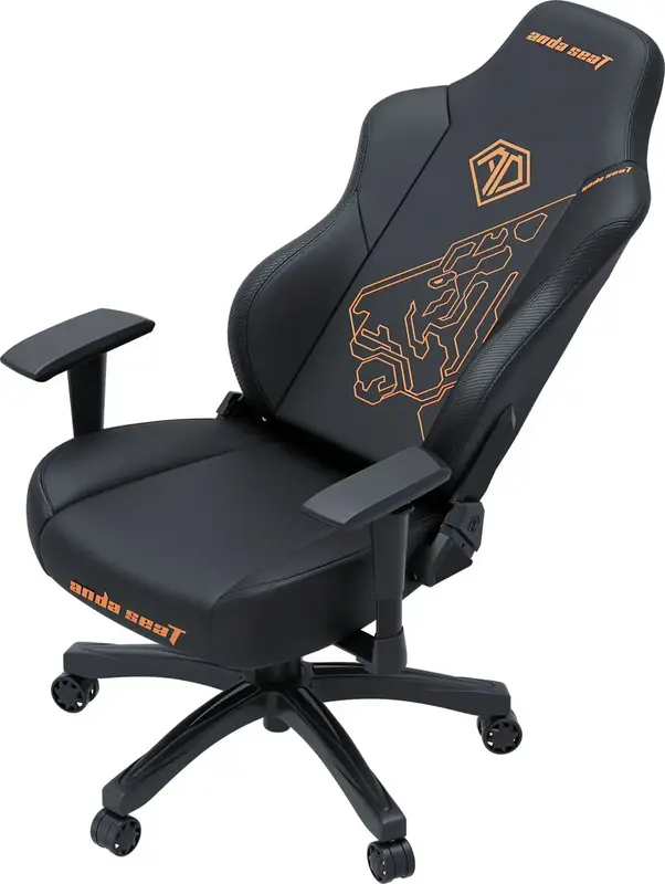 Игровое кресло Anda Seat Phantom 3 Size L Tiger edition (Black) AD18Y-14-B-PV/C фото