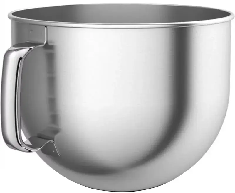 Чаша KitchenAid 6,6 л 5KSMB70 із нержавіючої сталі, з ручкою, до моделей 6,6 л - фото - №0