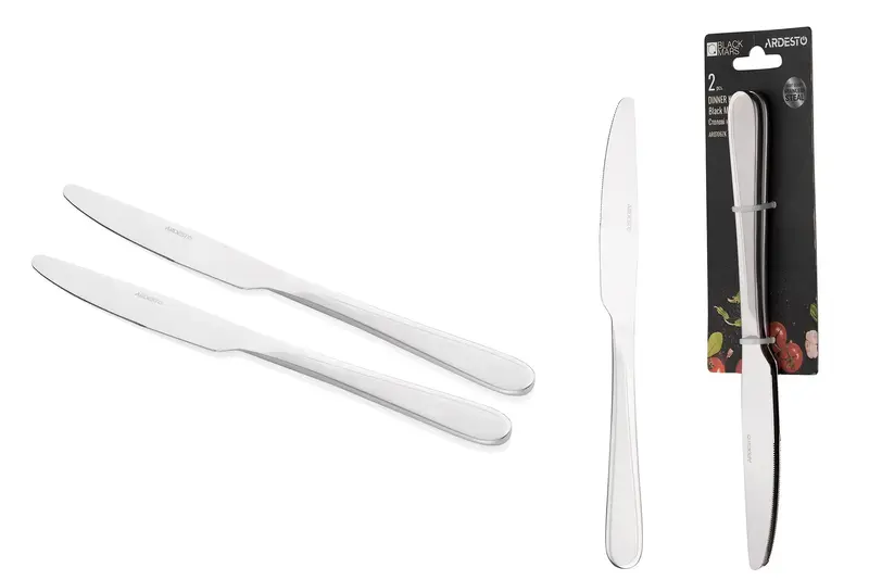 Набір столових ножів Ardesto Black Mars Zenith 2 пр., нержавіюча сталь (AR0706ZK) - фото - №2