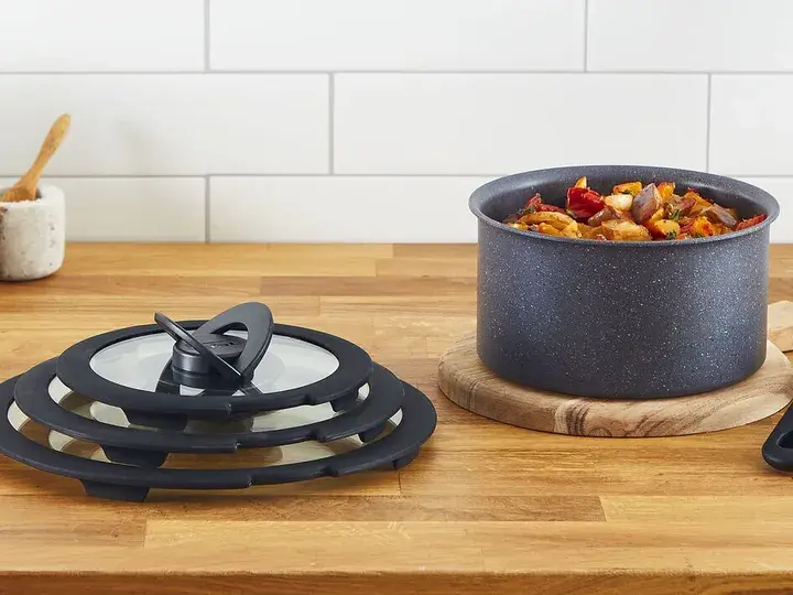 Набор крышек для посуды со съемной ручкой Tefal Ingenio 16/18/20 см (L9849053) фото
