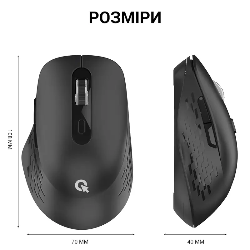Комп'ютерна миша OfficePro M230B (Black) - фото - №13