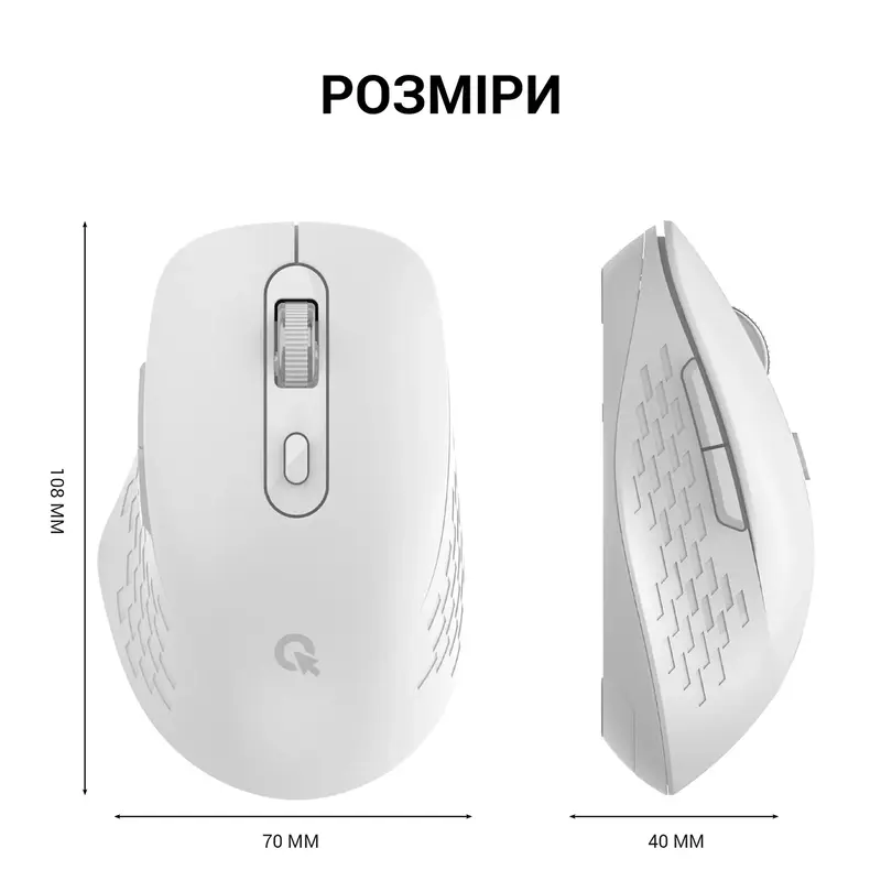 Комп'ютерна миша OfficePro M230W (White) - фото - №14