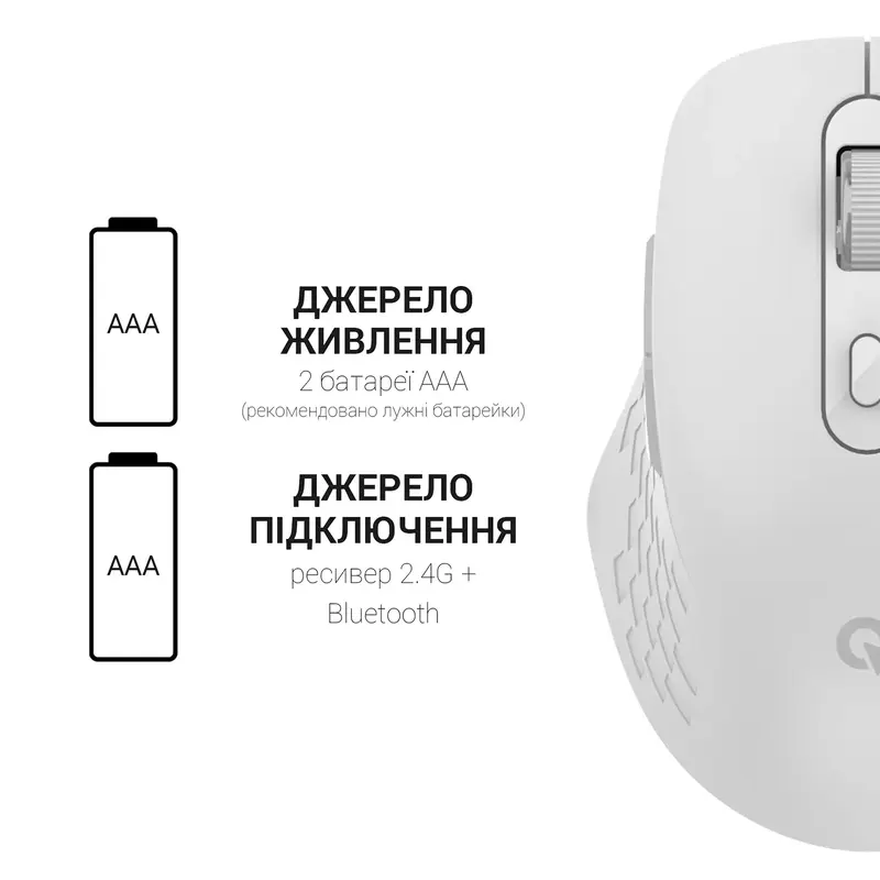 Комп'ютерна миша OfficePro M230W (White) - фото - №7