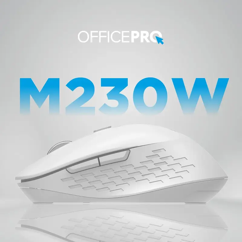 Комп'ютерна миша OfficePro M230W (White) - фото - №4