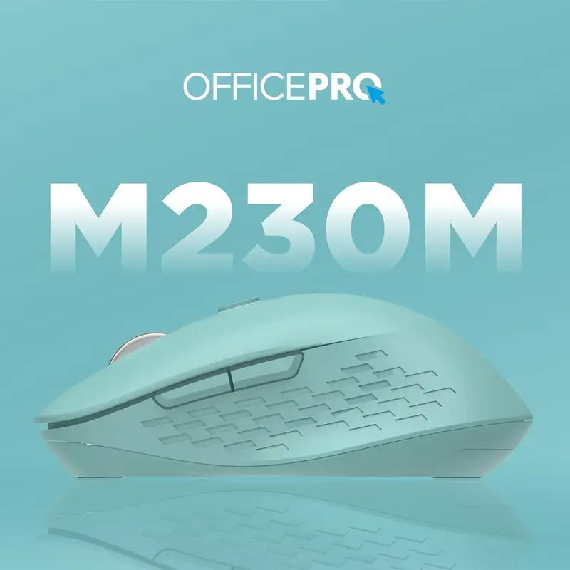 Комп'ютерна миша OfficePro M230M (Mint) - фото - №4