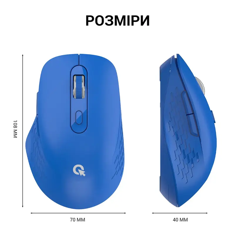 Компьютерная мышь OfficePro M230C (Blue) фото