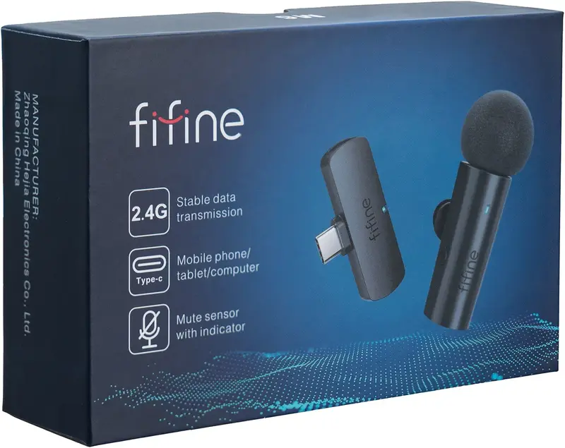 Микрофон петличный Fifine M6 фото