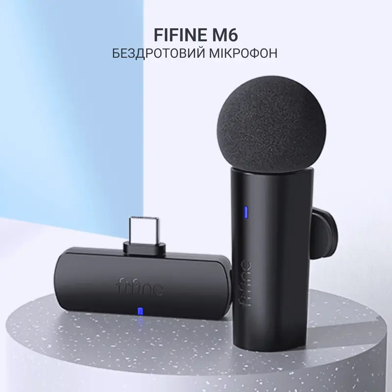 Микрофон петличный Fifine M6 фото