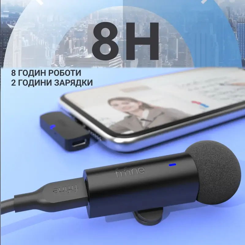 Микрофон петличный Fifine M6 фото