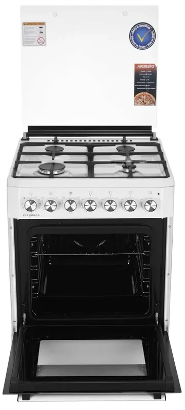 Плита комбінована Ardesto FSCF-C604W фото