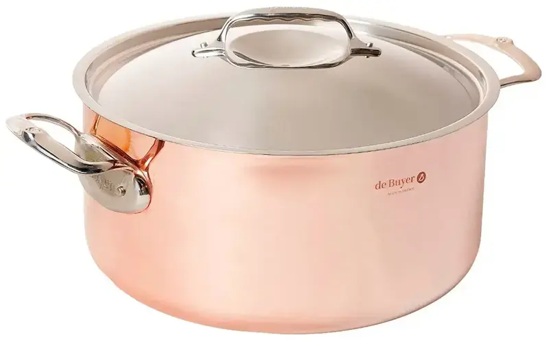 Кастрюля с крышкой 28 см/индукция/8 л (6242.28) - фото - №1