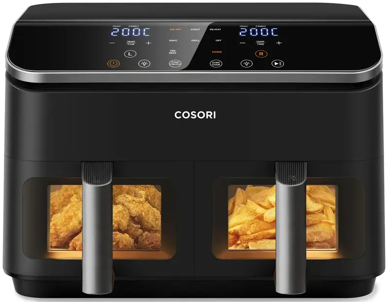 Мультипіч Cosori Dual Basket 8.5-Litre CAF-R901-AEU - фото - №3