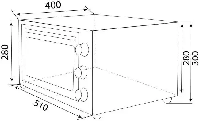 Електрична піч Ventolux SOFIA - фото - №9
