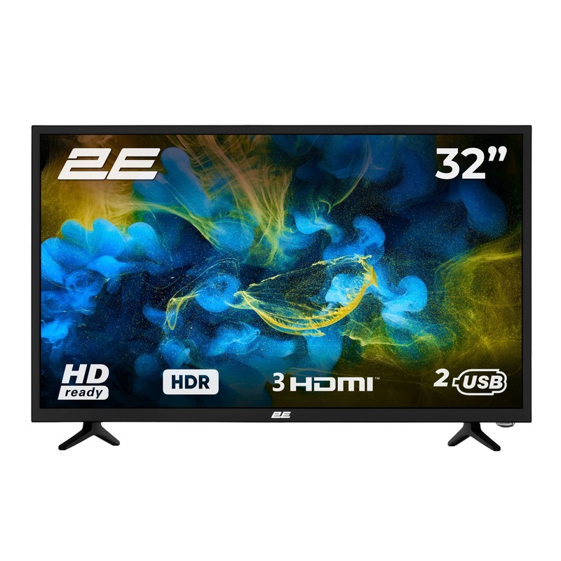 Телевізор 2E 32" HD (2E-32D3) фото