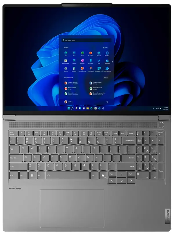 Ноутбук Lenovo ThinkBook 16p G5 IRX Storm Grey (21N50012RA) - фото - №8