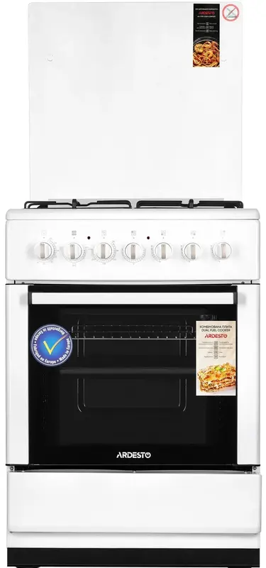 Плита комбінована Ardesto FSC-F6060CW - фото - №0