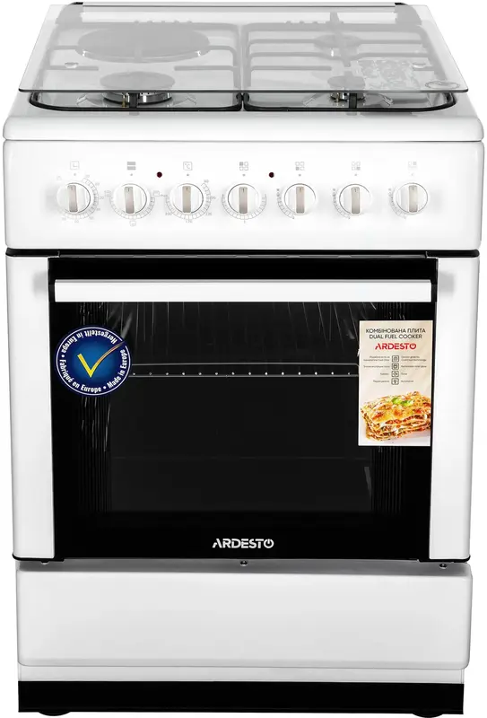 Плита комбінована Ardesto FSC-F6060CW - фото - №4