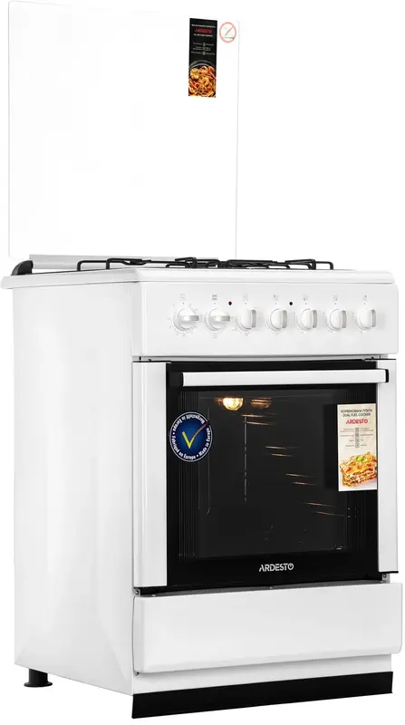 Плита комбінована Ardesto FSC-F6060CW - фото - №5