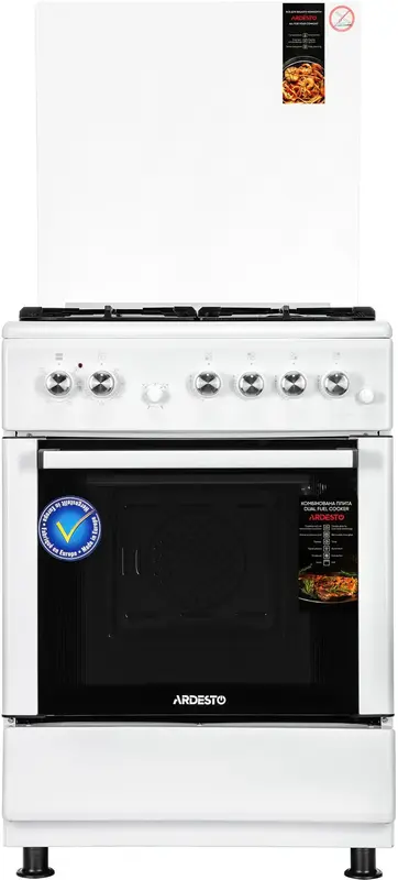 Плита комбинированная Ardesto FSC-F6060PW - фото - №3