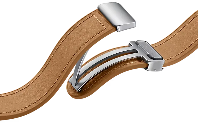 Ремінець Samsung для Galaxy Watch6 D-Buckle Hybrid Eco-Leather Band (M/L) Camel ET-SHR94LDEGEU фото