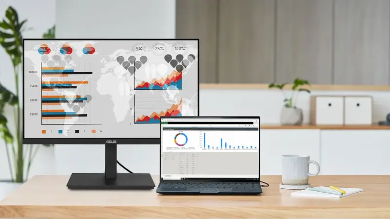 Монітор 23.8" Asus VA24ECPSN (90LM056J-B01170) - фото - №12